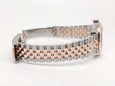 DJ 126231 36mm Jub Flt 904L RG/SS M-Palm/Dia VSF VS3235