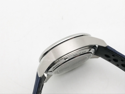 Carrera Chrono 42mm Wht SS/LE Blue/Blue A8F VK63A