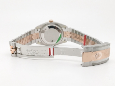 DJ 126231 36mm Jub Flt 904L RG/SS M-Palm/Stk VSF VS3235