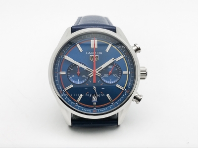 Carrera Chrono 42mm Blue SS/LE Blue/Blue A8F VK63A
