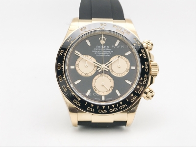 Daytona 126518LN YG/RU Blk/Gold/Stk EWE A4131