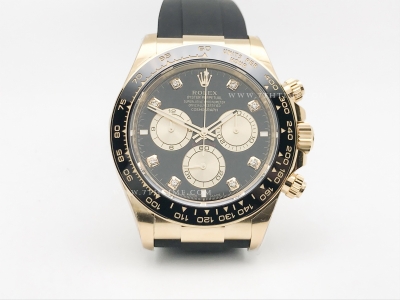 Daytona 126518LN YG/RU Blk/Gold/Dia EWE A4131