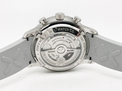 Portuguese Chrono IW3716 SS/RU Grn/Num Z+F A69355