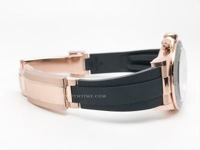 Daytona 126515LN RG/RU Blk/Gold/Stk EWE A4131