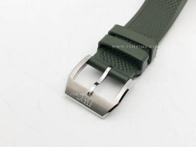 Portuguese Chrono IW3716 Grn SS/RU Wht/Num Z+F A69355