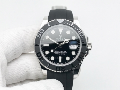 YachtMaster 226659 42mm Wt WG/RU Black ARF VR3235