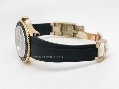 YachtMaster 226658 42mm Wt YG/RU Blk ARF VR3235