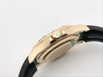 YachtMaster 226658 42mm Wt YG/RU Blk ARF VR3235