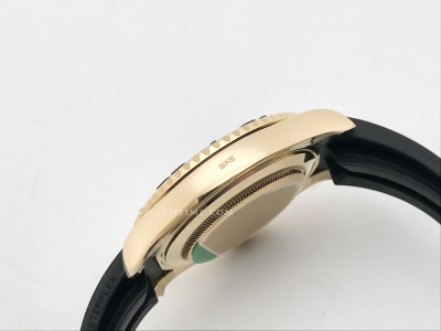 YachtMaster 226658 42mm Wt YG/RU Blk ARF VR3235