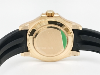 YachtMaster 226658 42mm Wt YG/RU Blk ARF VR3235