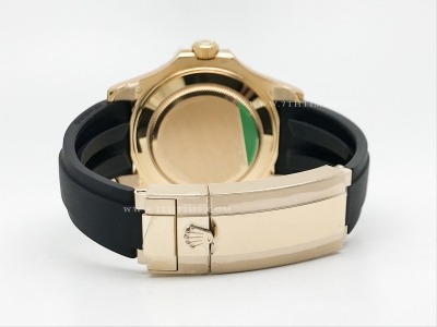 YachtMaster 226658 42mm Wt YG/RU Blk ARF VR3235