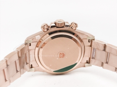 Daytona 126505 RG/RG Blk/Gold/Dia EWE A4131