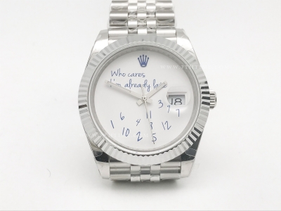 DJ2 41mm Jub Flt 904L SS/SS Who Cares GMF A2824