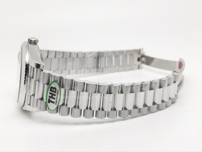 DayDate 40mm Flt Wt WG/WG M-Wht/Dia THB V3 SH3255