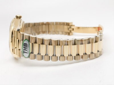 DayDate 40mm Flt Wt YG/YG Gold/Dia THB V3 SH3255