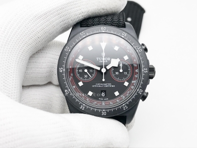 Tudor Pelagos FXD Chrono M25827KN DLC/NY Blk M+F A7750