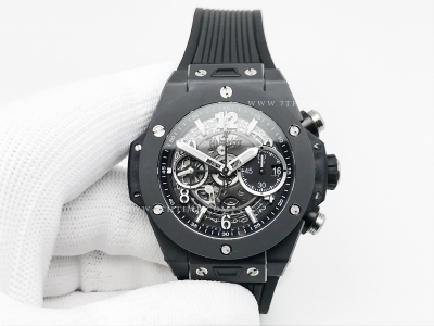 Big Bang Unico 42mm Cer CER/RU Blk Ske BBF A1280