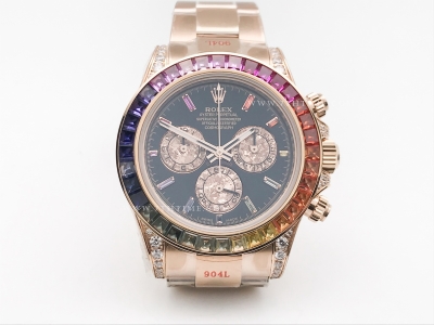 Daytona 116595RBOW RBW RG/RG Blk/Rbw N6F SA4130