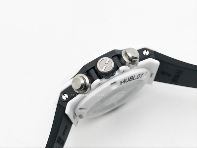 Big Bang Unico 42mm Cer Wht CER/RU Blk Ske BBF A1280