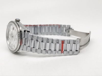 DayDate 40mm 904L B.Dia SS/SS W-MOP/B.Dia GMF A2836