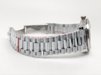 DayDate 40mm 904L B.Dia SS/SS Blk/B.Dia GMF A2836