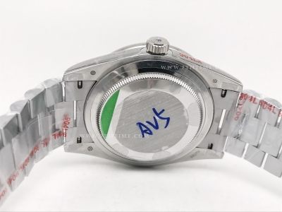 DayDate 40mm 904L B.Dia SS/SS Blk/B.Dia GMF A2836