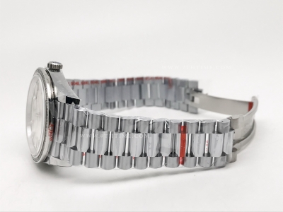 DayDate 40mm 904L B.Dia SS/SS Silv/B.Dia GMF A2836