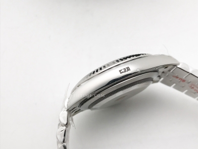 DJ2 126334 41mm Jub Flt 904L SS/SS Silv/Stk EWE A3235