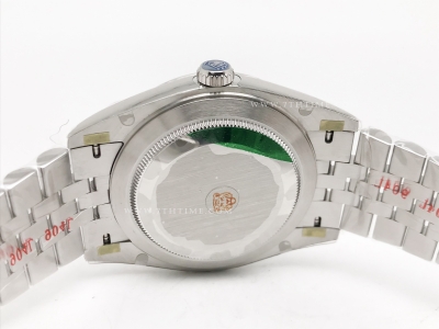 DJ2 126334 41mm Jub Flt 904L SS/SS Silv/Stk EWE A3235