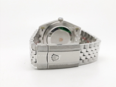 DJ2 126334 41mm Jub Flt 904L SS/SS Silv/Stk EWE A3235