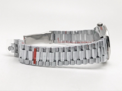 DayDate 40mm 904L B.Dia SS/SS Blue/B.Dia GMF A2836