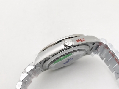 DayDate 40mm 904L B.Dia SS/SS Blue/B.Dia GMF A2836