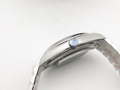 DJ2 41mm Jub Flt 904L SS/SS Green/Stk EWE A3235