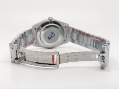 DayDate 40mm 904L B.Dia SS/SS O.Blue/Rm GMF A2836