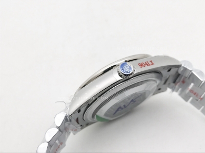 DayDate 40mm 904L B.Dia SS/SS Grn/Rm GMF A2836