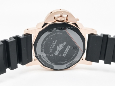 Submersible Goldtech 42mm RG/RU Black VSF P900