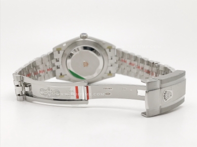 DJ2 41mm 126334 Jub Flt 904L SS/SS HC-Greenn/Stick EWE A3235