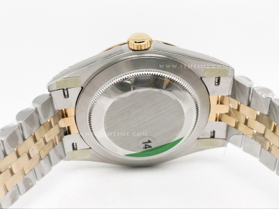 DJ2 41mm Jub Flt 904L YG/SS Blk/Stk VSF VS3235