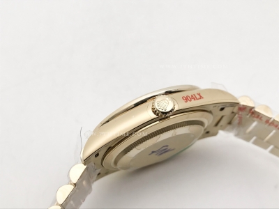 DayDate 40mm 904L B.Dia YG/YG W-MOP/B.Dia GMF A2836