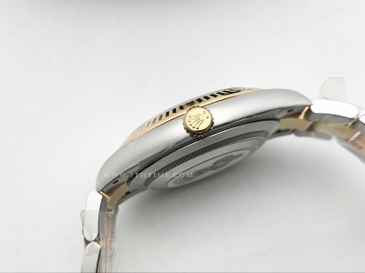 DJ2 41mm Oys Flt 904L YG/SS Grey/Rm Clean VR3235