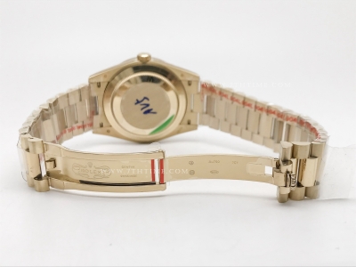DayDate 40mm 904L B.Dia YG/YG W-MOP/B.Dia GMF A2836