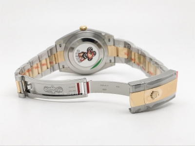 DJ2 41mm Oys Flt 904L YG/SS Grey/Rm Clean VR3235