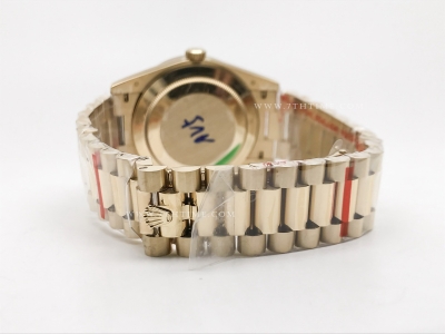 DayDate 40mm 904L B.Dia YG/YG W-MOP/B.Dia GMF A2836