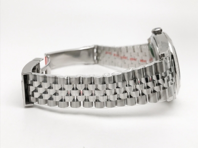 DJ2 41mm 126334 Jub Flt 904L SS/SS Grey/Dia EWE A3235