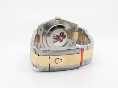 DJ2 41mm Oys Flt 904L YG/SS Grey/Rm Clean VR3235