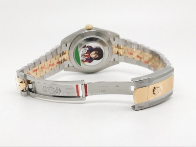 DJ2 41mm Jub Flt 904L YG/SS Blk/Stk Clean VR3235