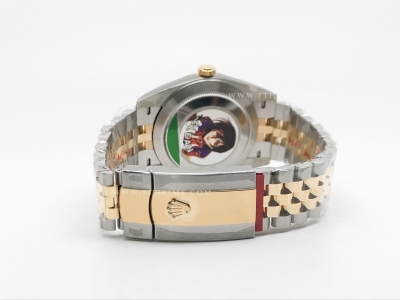 DJ2 41mm Jub Flt 904L YG/SS Blk/Stk Clean VR3235