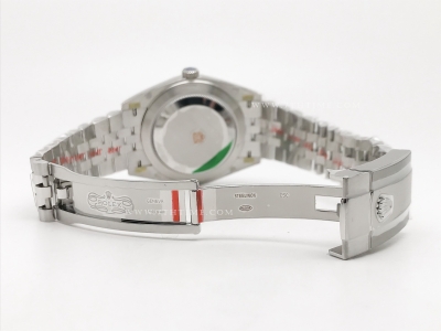 DJ2 41mm 126334 Jub Flt 904L SS/SS Blue/Dia EWE A3235