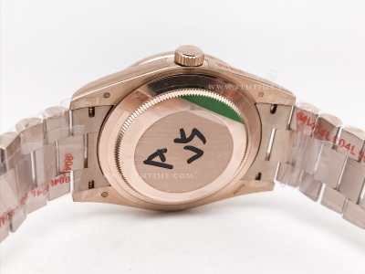 DayDate 40mm 904L B.Dia RG/RG W-MOP/B.Dia GMF A2836