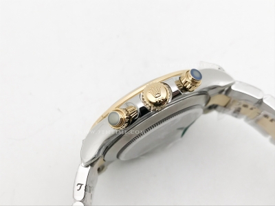 Daytona 126503 YG/SS Wht/Stk FF A7750 Mod